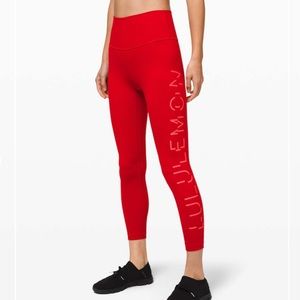 Lululemon Wunder Under HR Tight 25" Lunar New Year